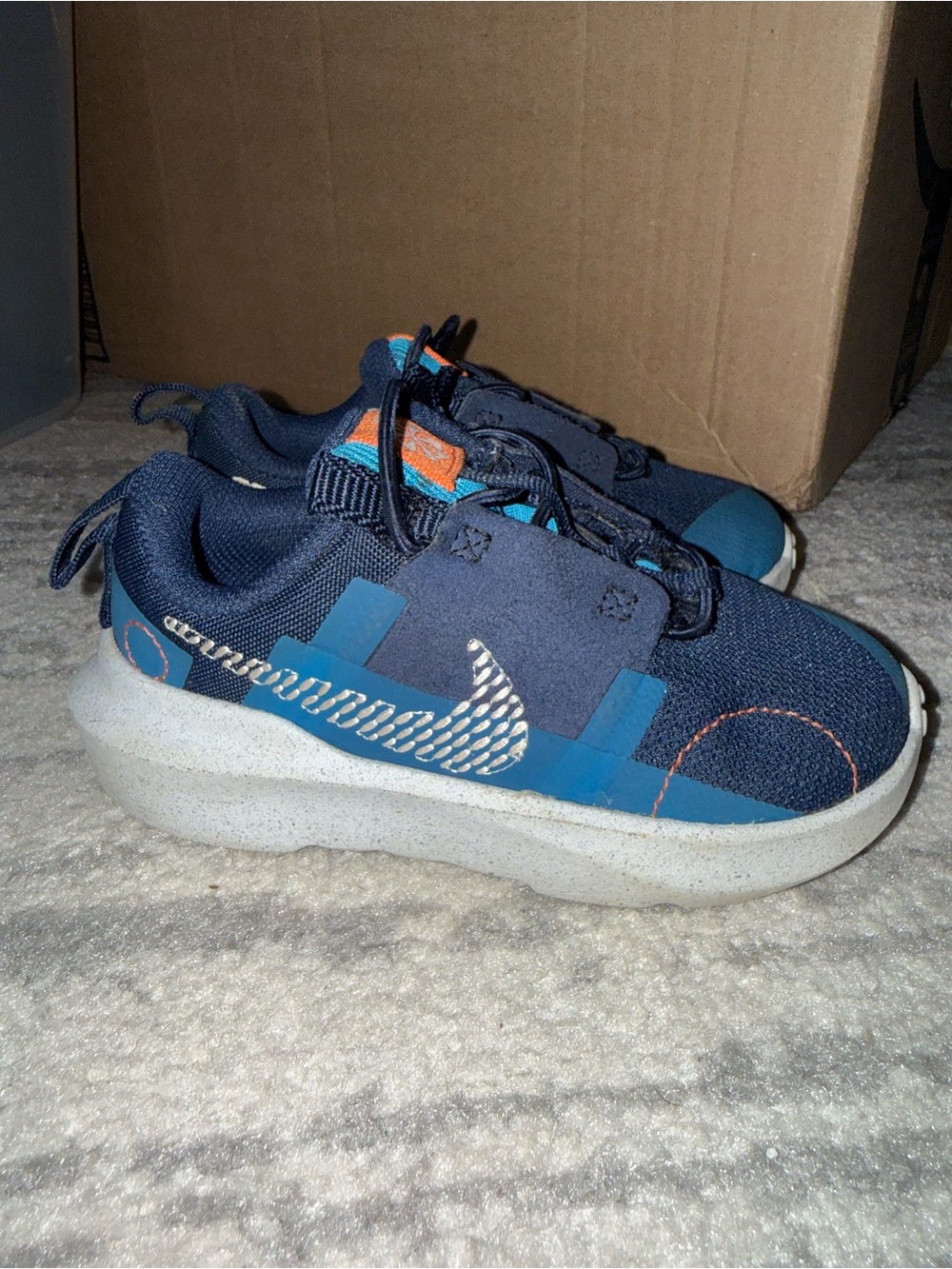 Nike Kids Crater Impact "Midnight Navy" toddler size